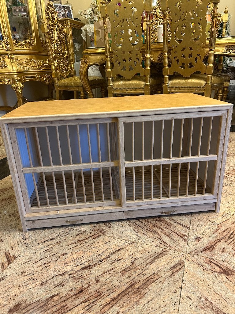 Cage pour pigeons en bambou et bois imperméable, Animaux & Accessoires