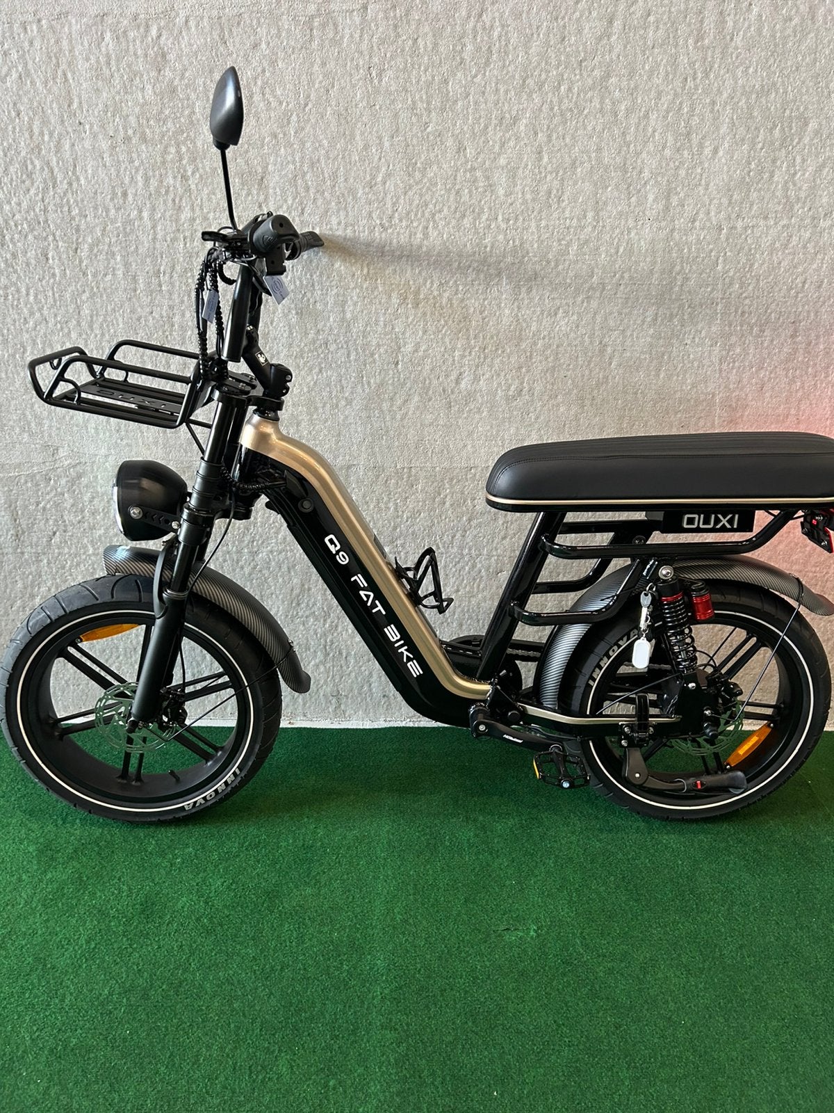 Nieuwe Ouxi Q9 elektrische damesfiets met brede banden, Ophalen, Nieuw, Schijfrem