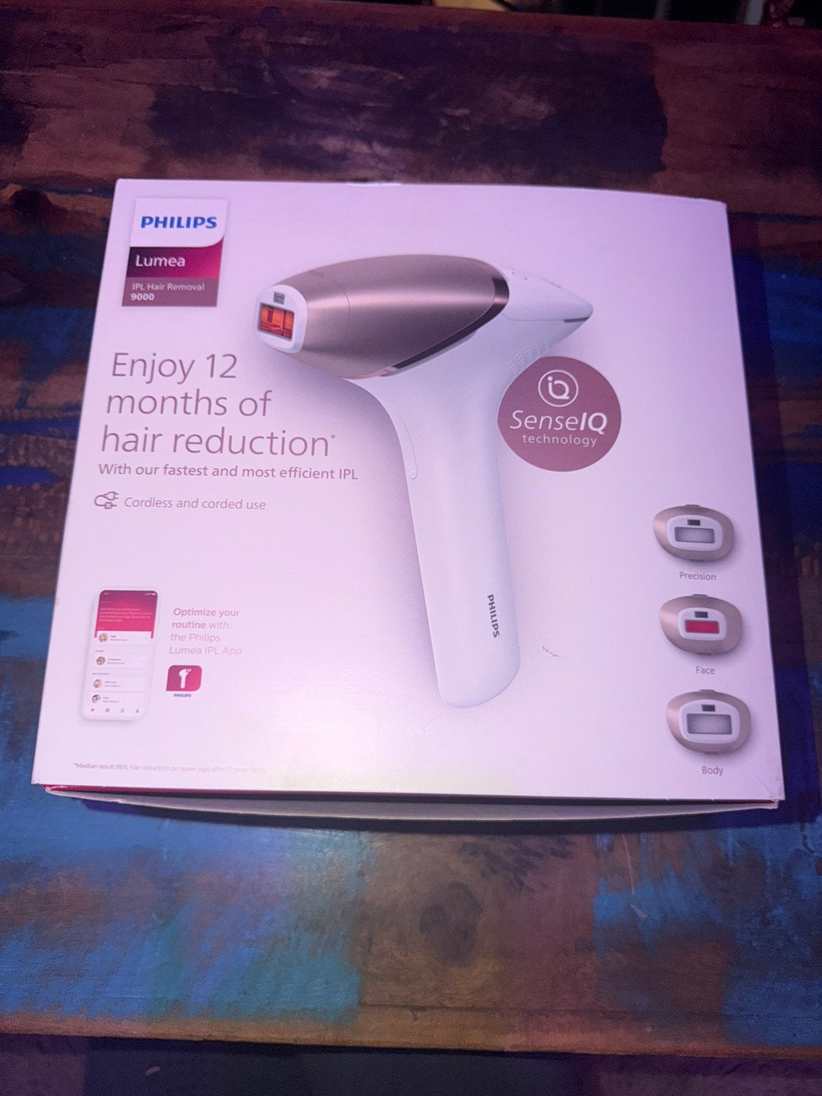 Philips Lumea IPL 9000 Series – 3 opzetstukken – Compleet, Enlèvement ou Envoi, Comme neuf