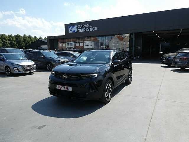 Opel Mokka 1.2 i 100pk Elegance SPORT Camera BLIS ACC '24, Auto's, 1199 cc, Zwart, SUV of Terreinwagen, Mokka