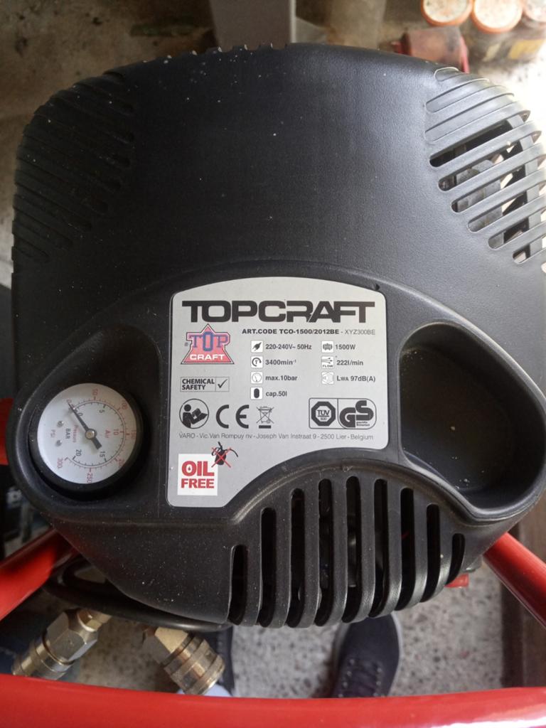 Compressor, Doe-het-zelf en Bouw, Compressors, Ophalen of Verzenden