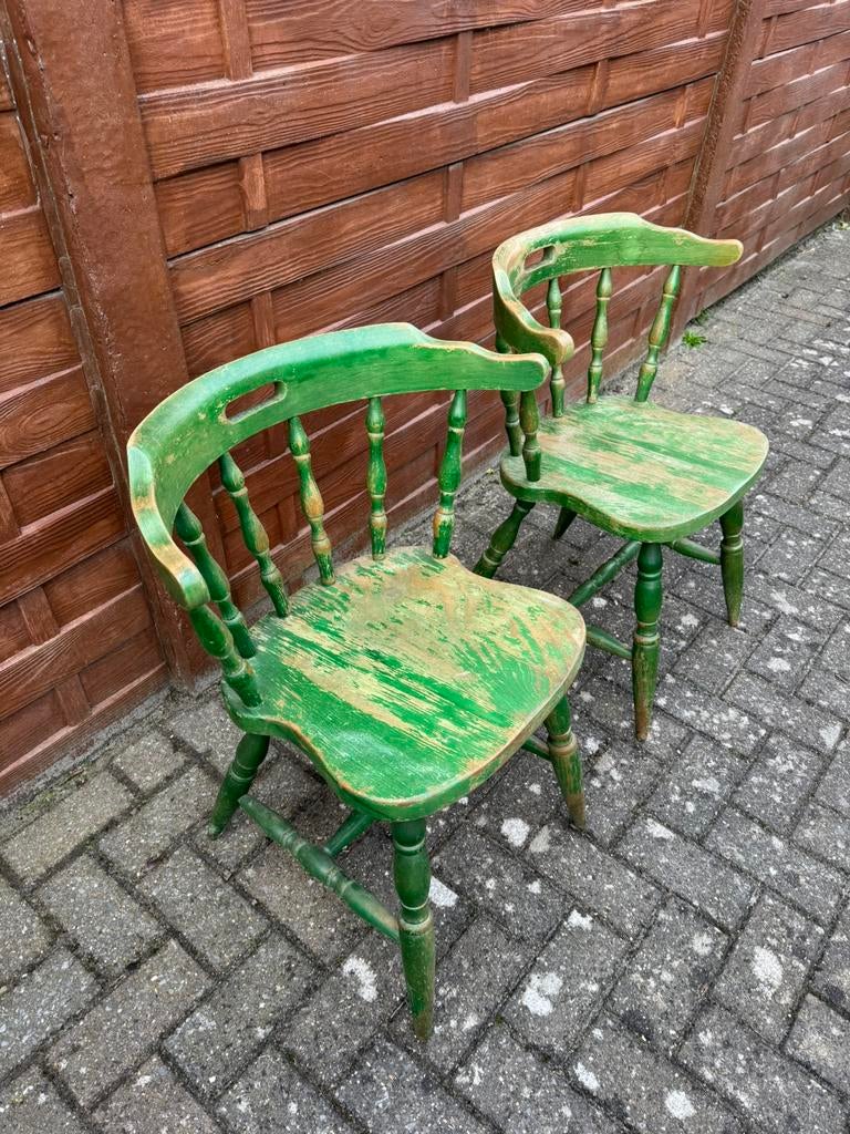 2 stoelen, Tuin en Terras, Ophalen, Zo goed als nieuw