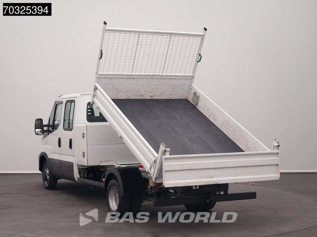 Iveco Daily 35C16 3.0L Kipper met Kist Dubbel Cabine Dubbell, Stof, Gebruikt, Euro 6, 4 cilinders
