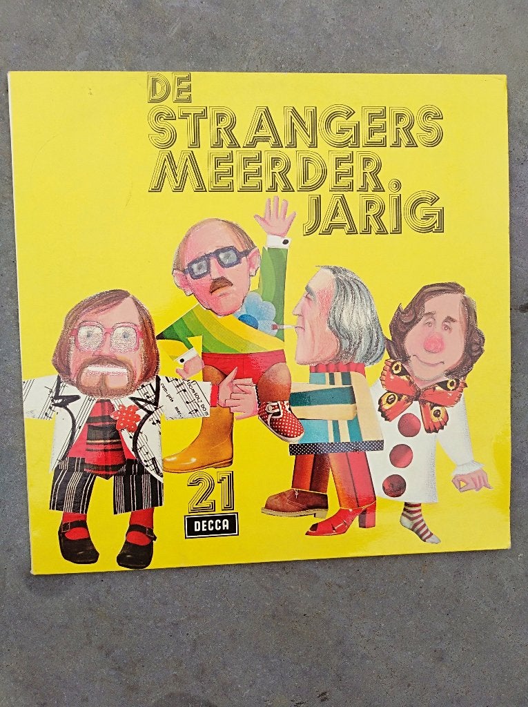 DE STRANGERS: LP "De Strangers meerder jarig 21", Cd's en Dvd's, Fotohoes, Ophalen of Verzenden, LP