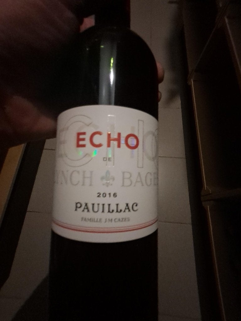 11 X Chateau Echo de Lynch Bages Chateau , Pauillac, 2016, Ophalen, Frankrijk, Nieuw, Rode wijn