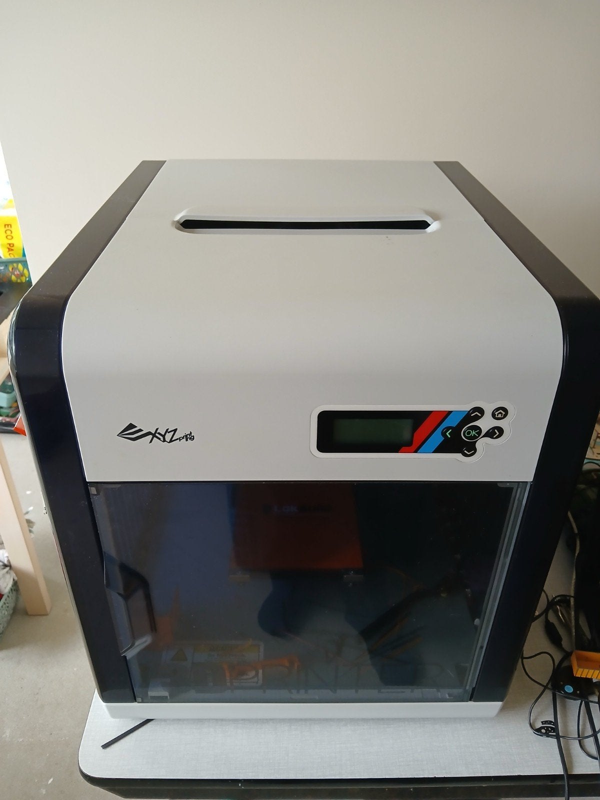Imprimante 3D XYZ Da Vinci 2.0 DA avec rouleaux de filament, Informatique & Logiciels, Enlèvement, Filament, Xyz, Utilisé