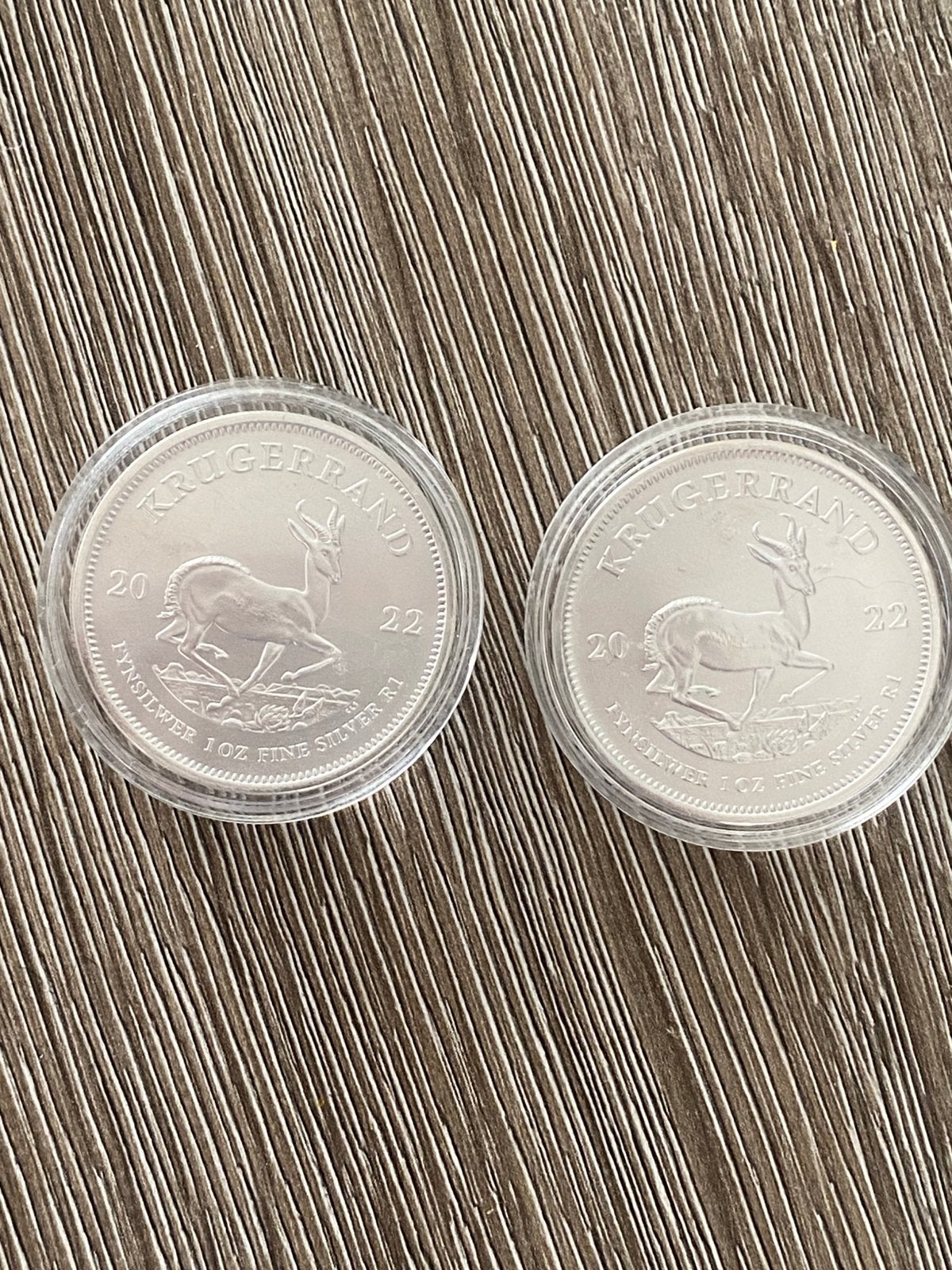 1oz zilver krugerrand 2022, Ophalen of Verzenden, Zilver