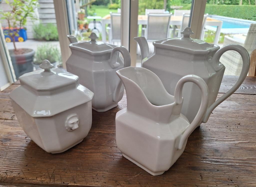 Art deco koffie en thee servies, Antiek en Kunst, Antiek | Servies compleet, Ophalen of Verzenden