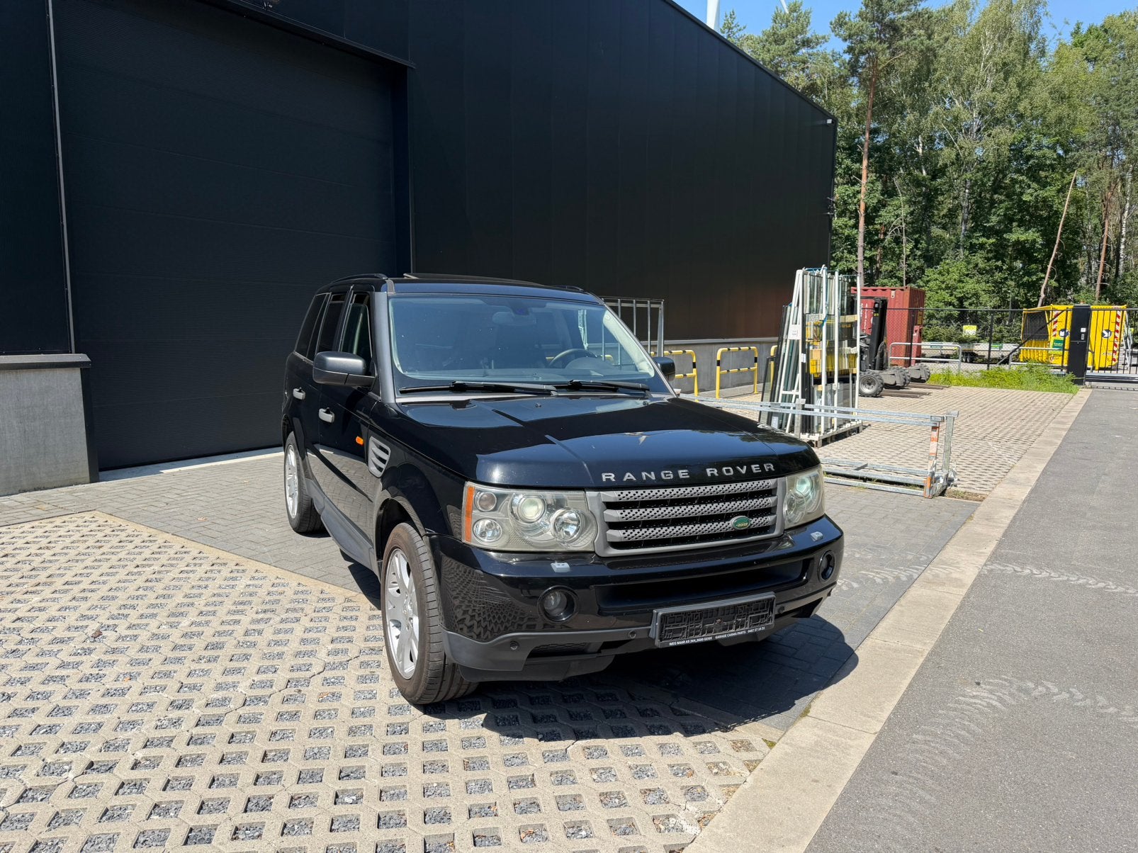 Range rover sport tdv6 *lichtevracht*, Automaat, Zwart, Zwart, Leder