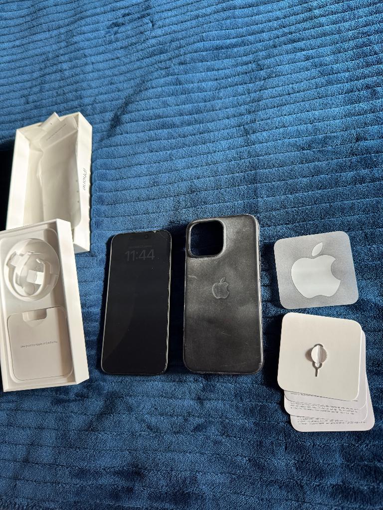 iPhone 15 Pro Max Black Titanium, 256 GB, Comme neuf, Enlèvement, IPhone 15 Pro Max