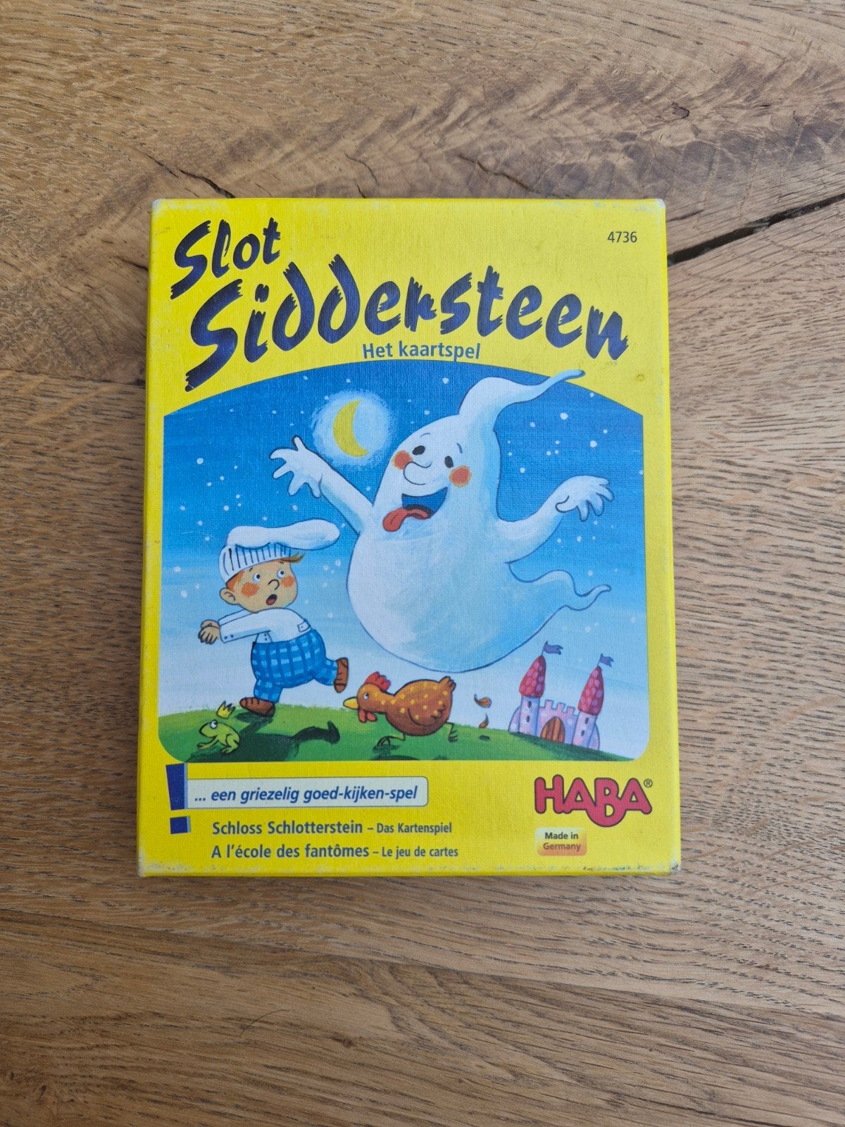 Slot Siddersteen (helemaal compleet), Ophalen, Haba, Zo goed als nieuw, Een of twee spelers