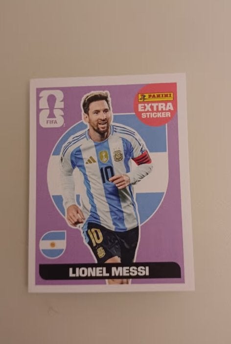 Panini FIFA World Cup 2026 Extra Sticker Lionel Messi Purple, Collections, Enlèvement, Neuf, Autres types