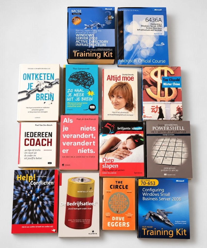 Livres sur le développement personnel, le coaching, l'IT, Enlèvement, Utilisé