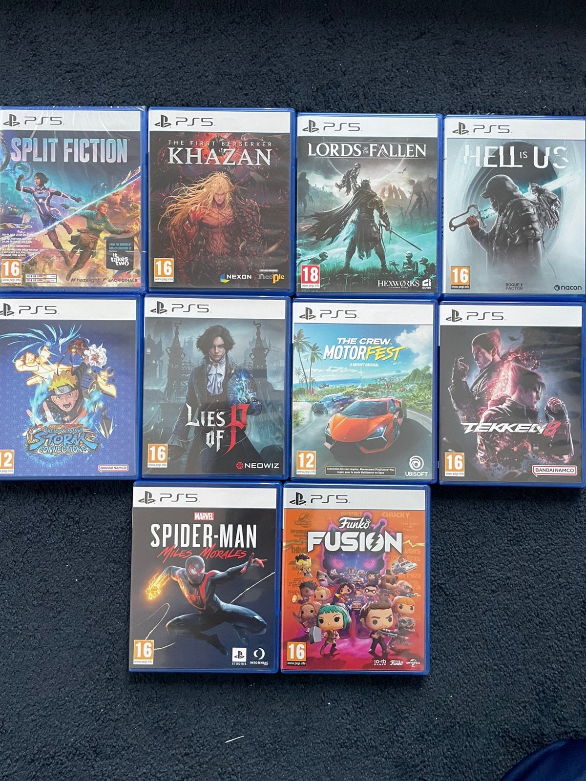 10 jeux PS5 certains sont encore neuf, Consoles de jeu & Jeux vidéo, Jeux | Sony PlayStation 5, Enlèvement ou Envoi, Comme neuf