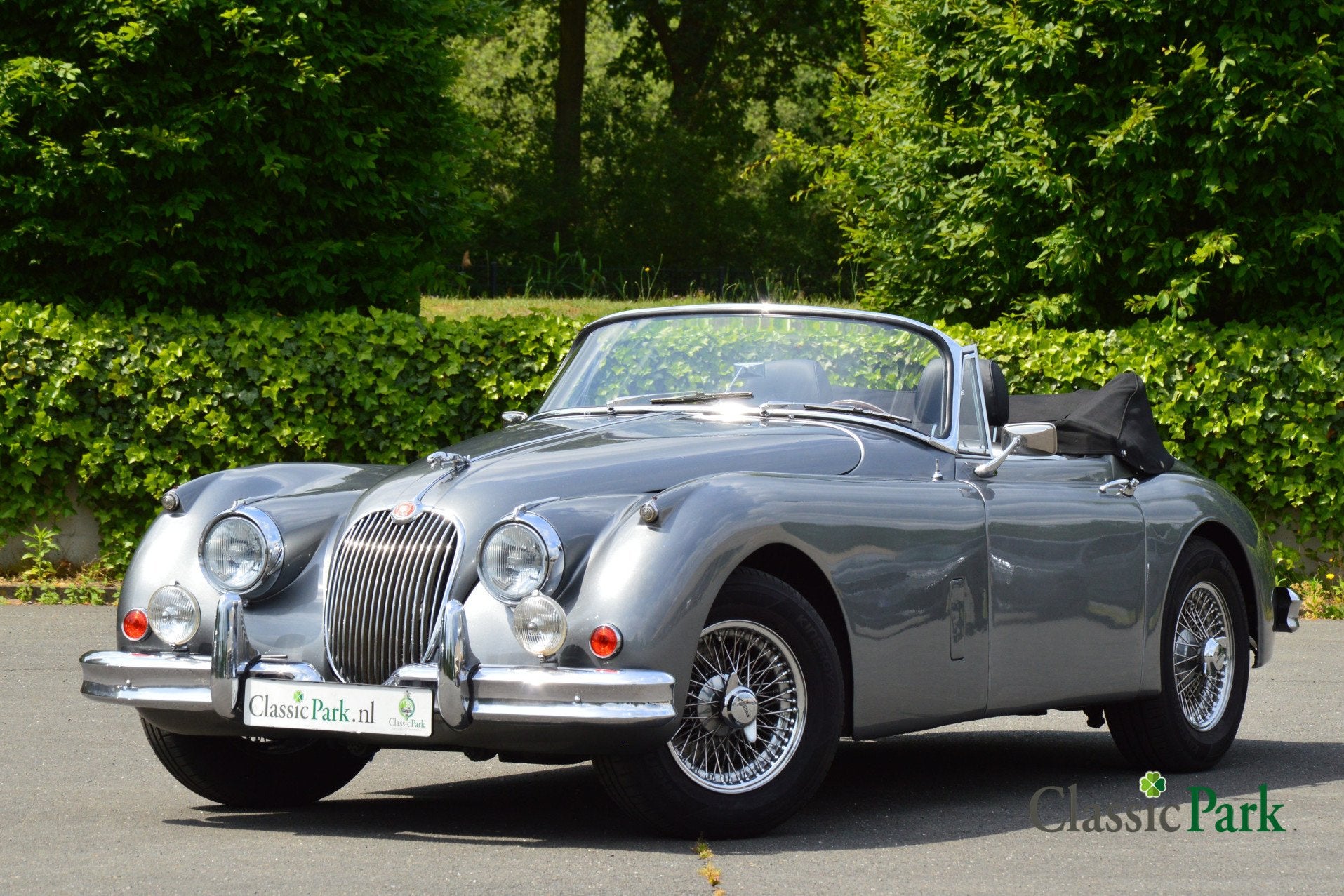 Jaguar XK 150 S Cabriolet, Autos, Cuir, Argent ou Gris, Achat, Intérieur cuir