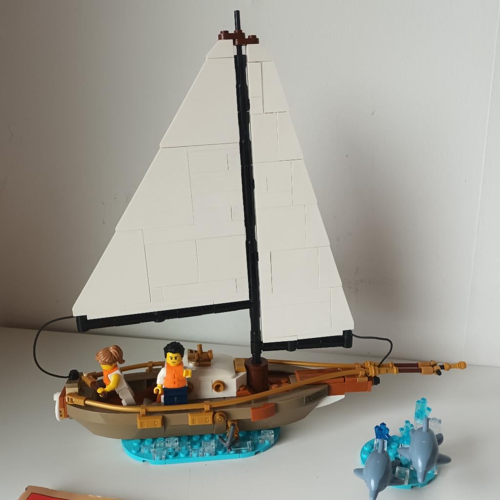 lego 40487 zeilboot, Gebruikt, Lego, Ophalen of Verzenden, Compleet