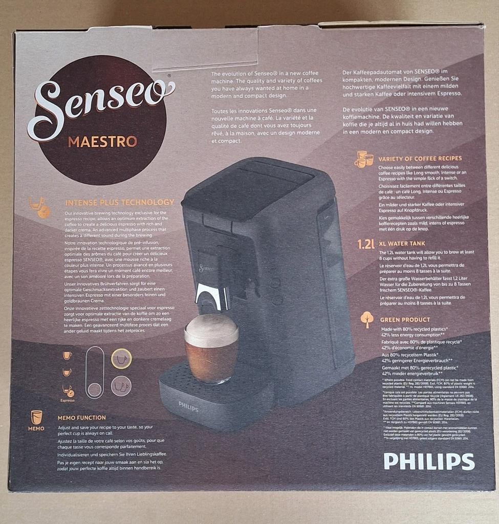 Philips Senseo Maestro., Koffiemachine, Ophalen of Verzenden, Zo goed als nieuw, 4 tot 10 kopjes