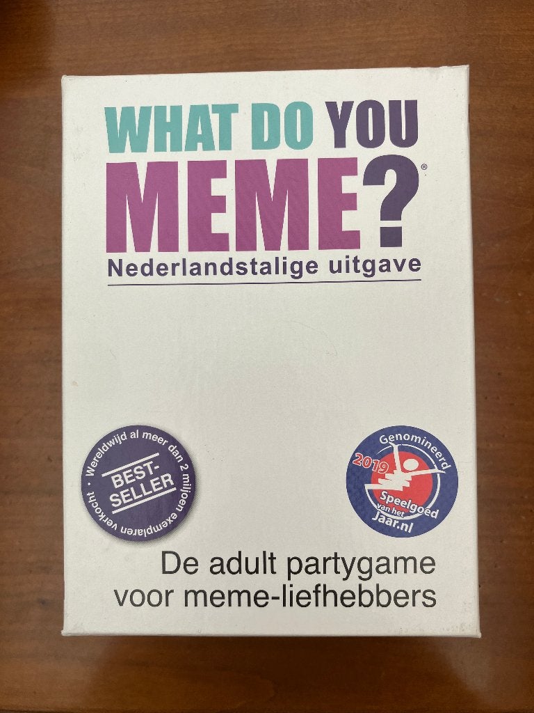 What do you meme?, Hobby & Loisirs créatifs, Jeux de société | Jeux de cartes, Trois ou quatre joueurs, Enlèvement, Neuf, Megableu
