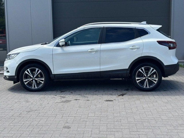 Nissan Qashqai benzine automaat pano dak, Autos, Cuir, 1332 cm³, Entreprise, Phares entièrement LED