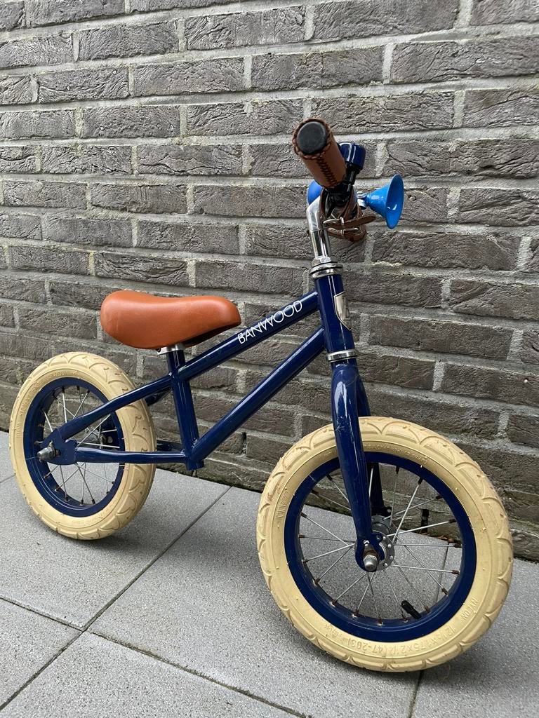 Loopfiets Banwood marineblauw, Fietsen en Brommers, Ophalen, Zo goed als nieuw
