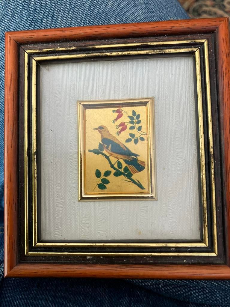 Mini schilderij, Antiek en Kunst, Kunst | Schilderijen | Klassiek, Ophalen of Verzenden
