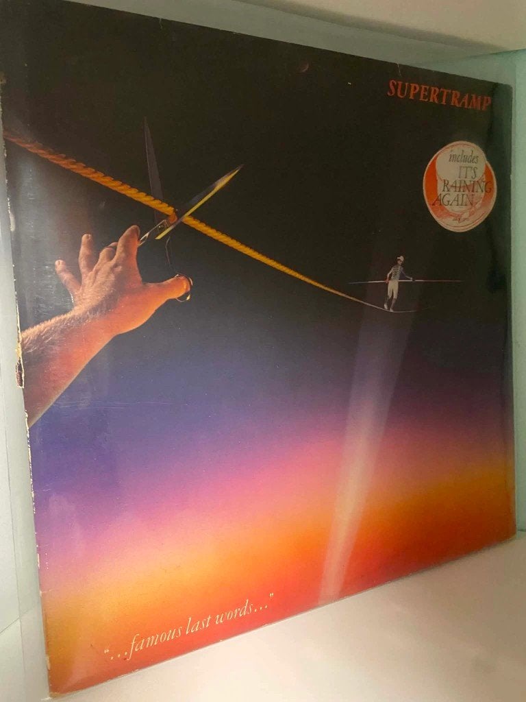 Supertramp – "...Famous Last Words..." - Europe 1982 (J), LP, Utilisé, Envoi, Avec pochette intérieure
