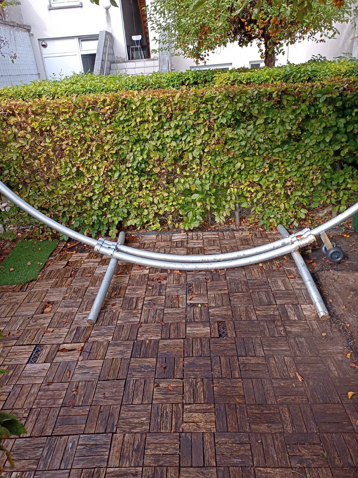 Hangmat meubel de hangmat krijg je erbij, Ophalen