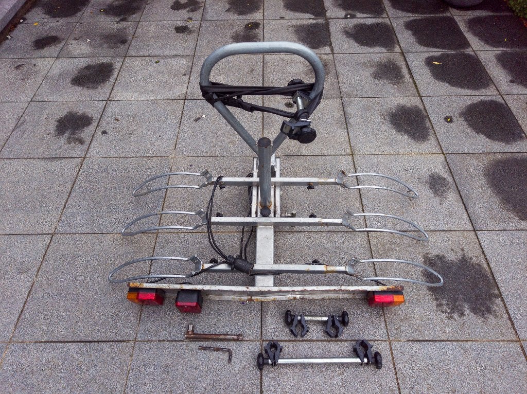 Fietsdrager, Ophalen, 3 fietsen of meer, Gebruikt, Trekhaakdrager