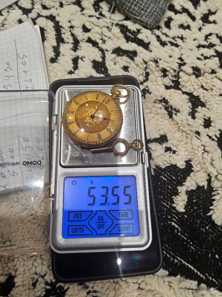 Montre gousset or 18k, Autres marques, Enlèvement ou Envoi, Or, Inconnu