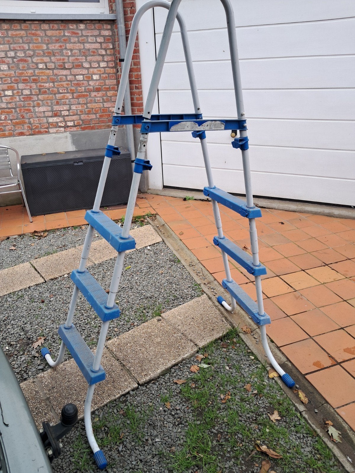 zwembadladder, Tuin en Terras, Ophalen, Gebruikt, Ladder