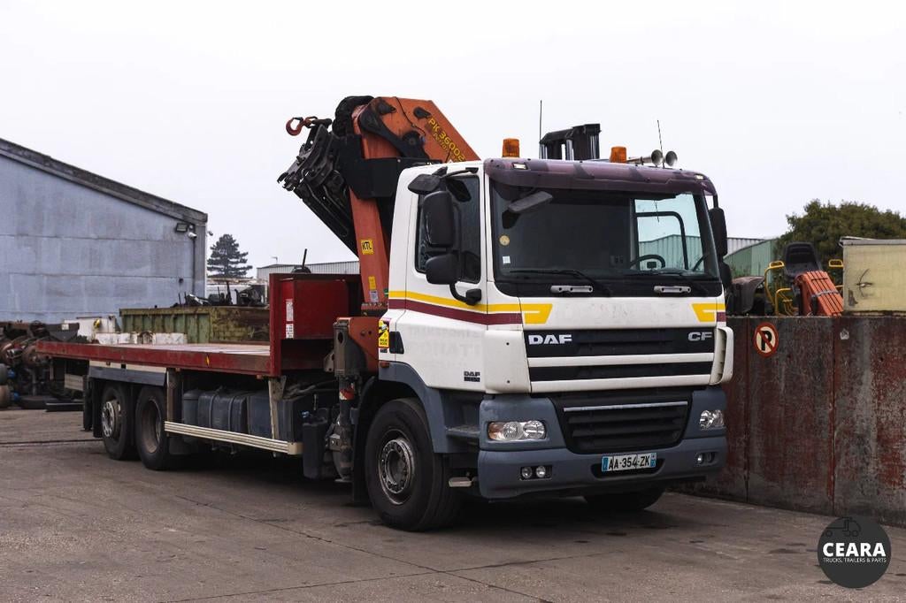 DAF CF 85.410 PALFINGER PK36002D SUPER TRUCK, Autos, Achat, Entreprise, 410 ch, Diesel
