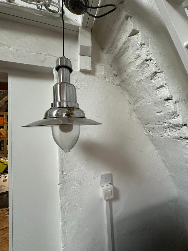 Handlampen industriële stijl, Ophalen, Zo goed als nieuw, Glas, Industrieel, Parijs, romantisch