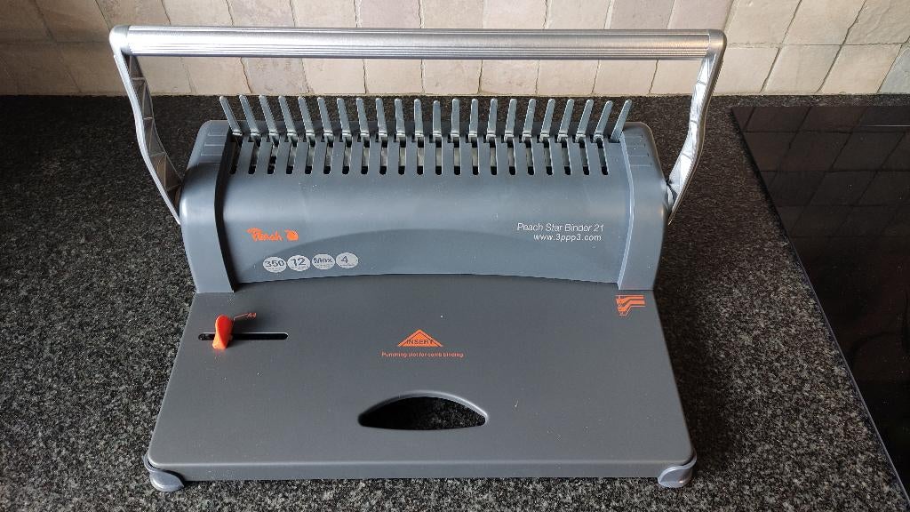 documenten ringinbindmachine, Diversen, Ophalen, Zo goed als nieuw