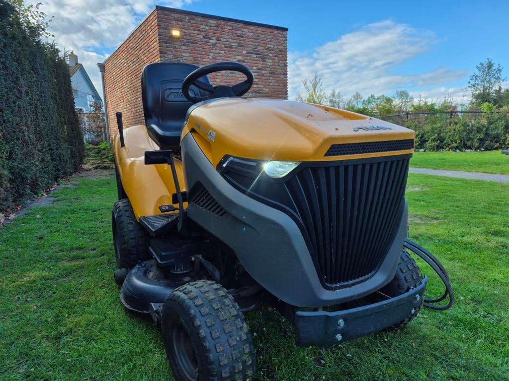 Stiga estate 6102 hw, Tuin en Terras, Ophalen, Gebruikt, Stiga, Opvangbak