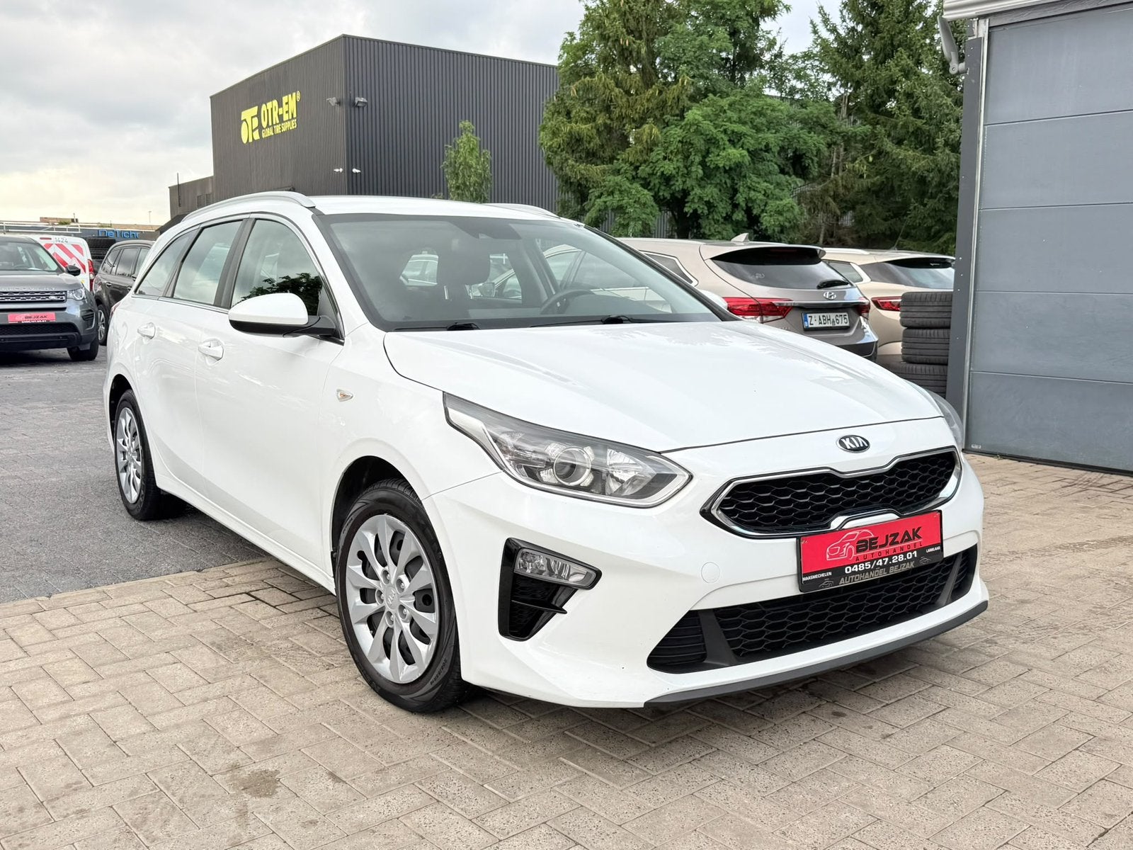 Kia Ceed SW 1.6d 2021, Auto's, Voorwielaandrijving, Euro 6, Wit, Bedrijf