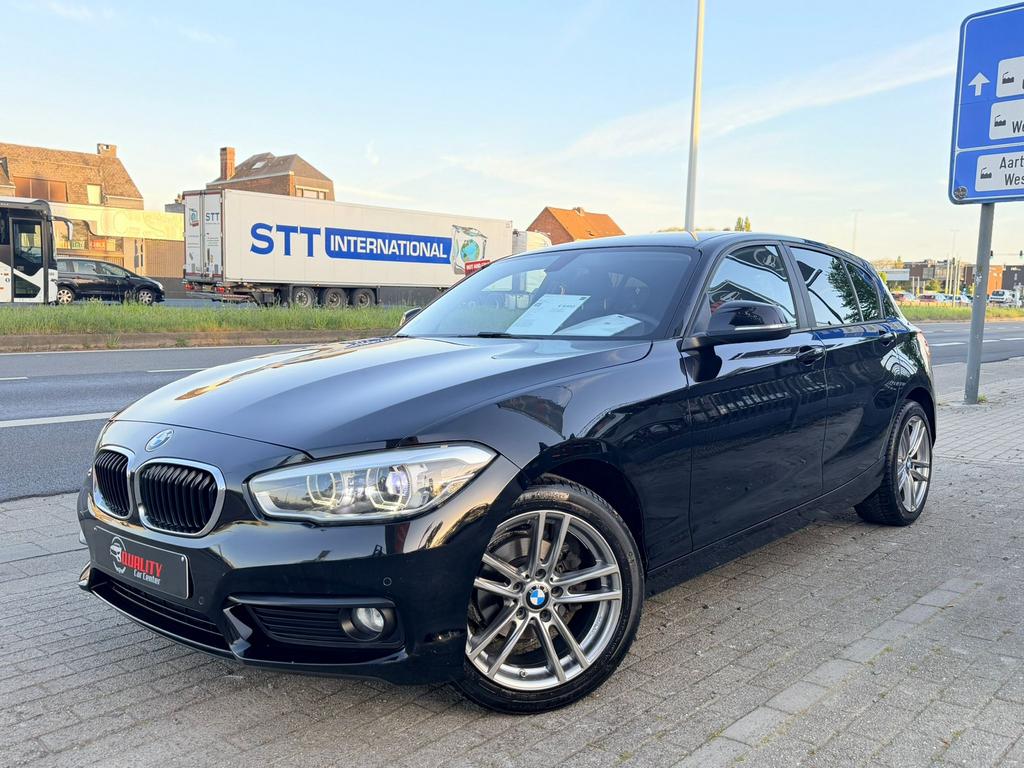 Bmw 116i Sport 2015 141dkm Xenon Pdc Navi Euro6b Full Option, Auto's, BMW, Voorwielaandrijving, Testrit aan huis, Euro 6, 4 cilinders