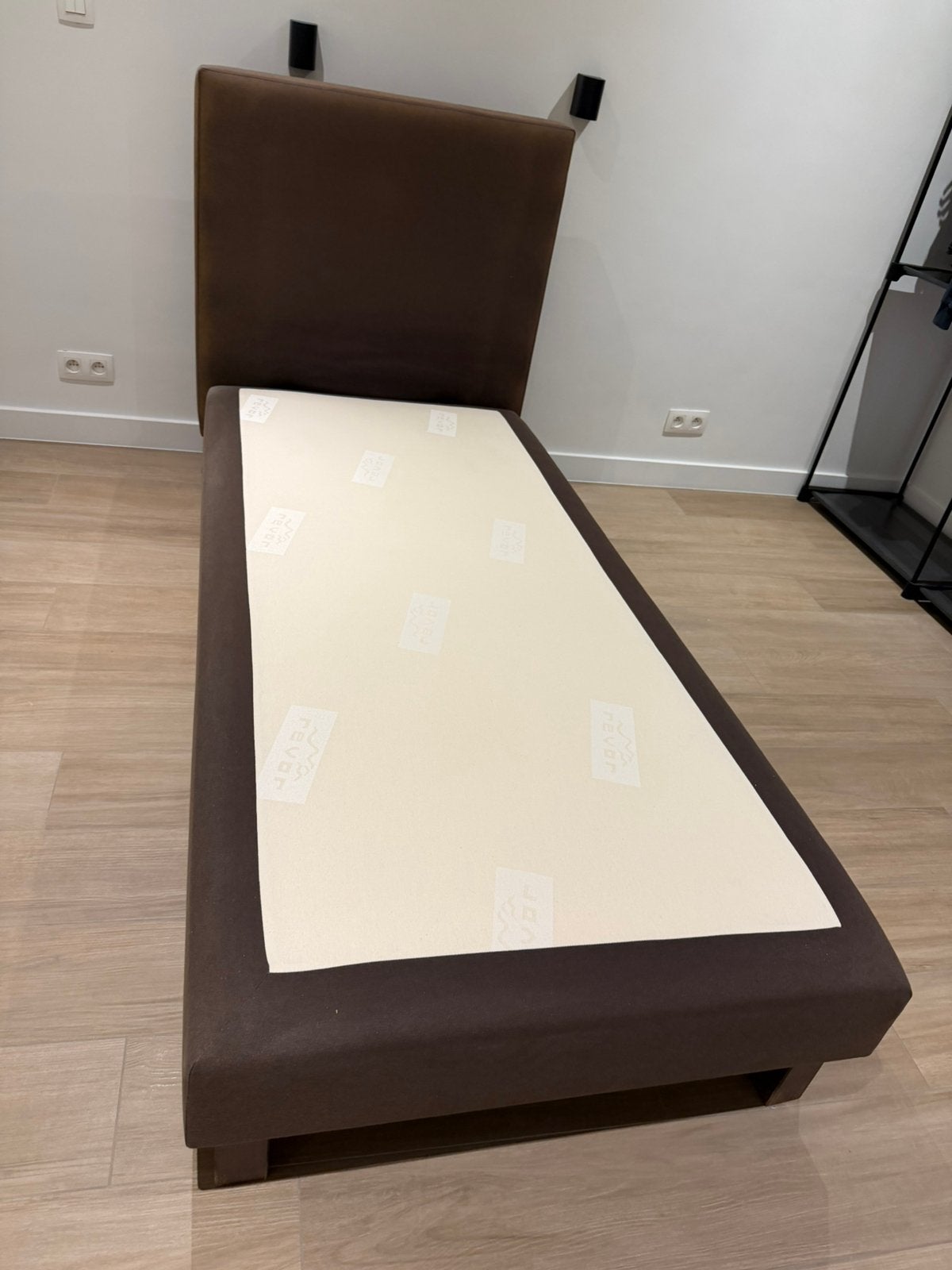 1 persoons bed frame 90*200 cm, Maison & Meubles, 90 cm, Une personne, Enlèvement, Utilisé