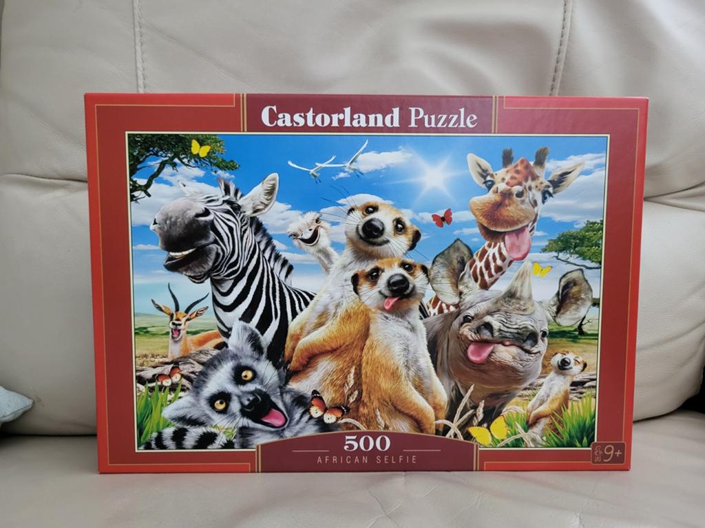 Puzzle 500 pièces Selfie animaux, Ophalen of Verzenden, Legpuzzel
