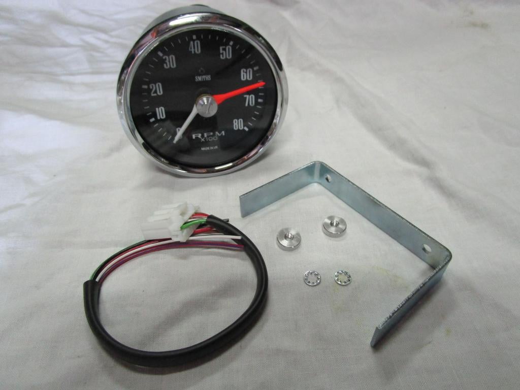 toerenteller Smiths 0-8000 rpm 80mm, Classic Mini ea..., Auto-onderdelen, Ophalen, Nieuw, Austin