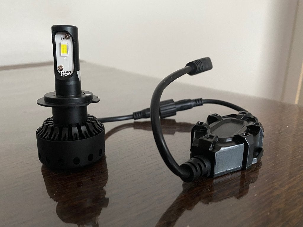 set van 2 nieuwe H7 led koplampen, mini-formaat, Motoren, Ophalen of Verzenden, Nieuw