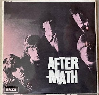 Rolling Stones, « After Math » 1966, Pochette photo, Enlèvement ou Envoi, Utilisé, Blues rock