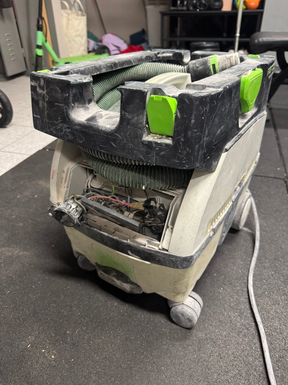 Festool ct mini stofzuiger, Doe-het-zelf en Bouw, Ophalen, Gebruikt