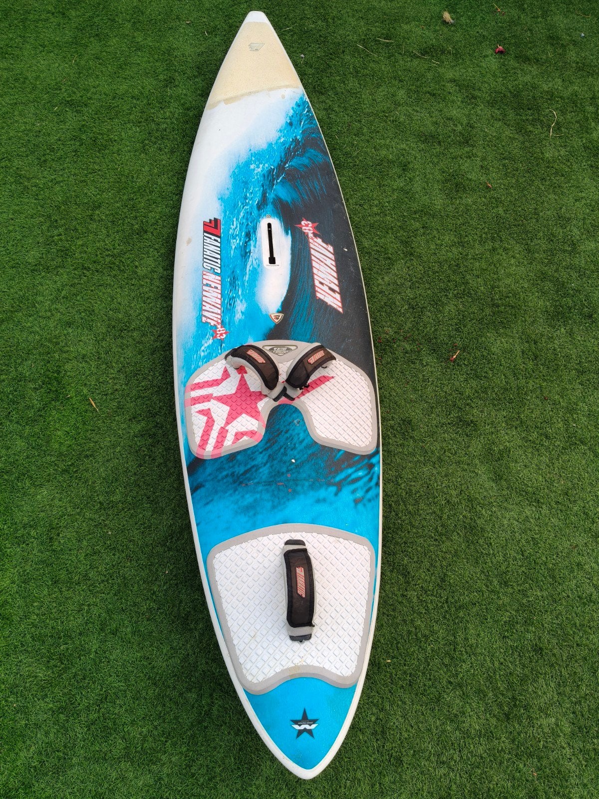 Fanatic FreeWave 83liter windsurfplank, Ophalen, Fanatic, Zo goed als nieuw, Met vin(nen)
