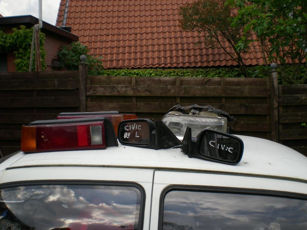 onderdelen honda civic 1989, Enlèvement, Utilisé, Honda, Haillon arrière
