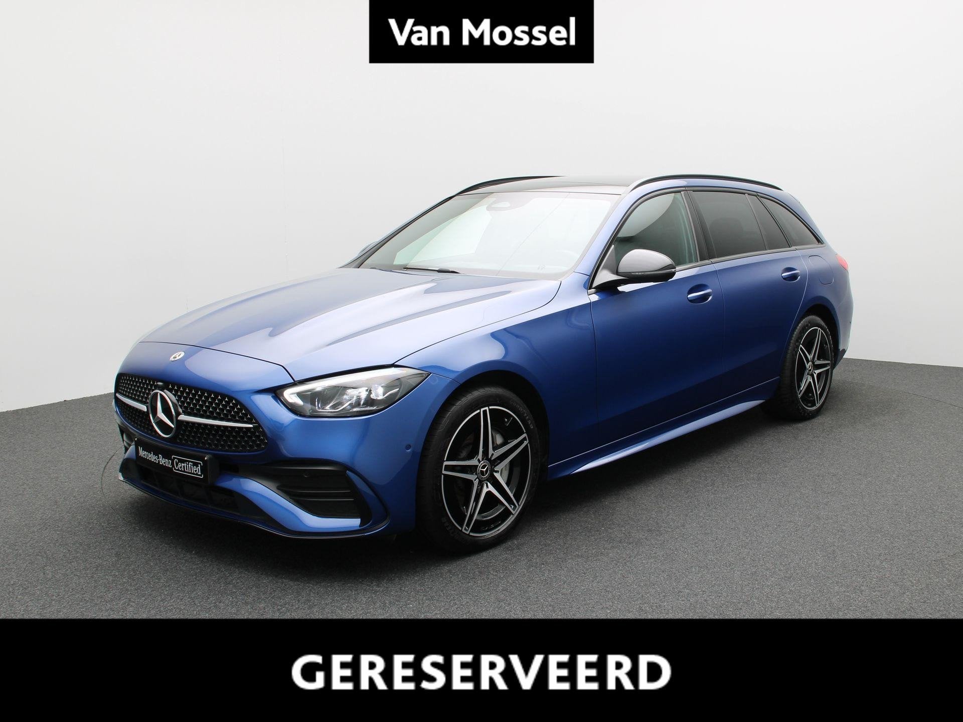 Mercedes-Benz C-Klasse 300 e AMG Line Break + PANORAMISCH DA, Autos, Volant multifonction, Achat, Euro 6, Entreprise
