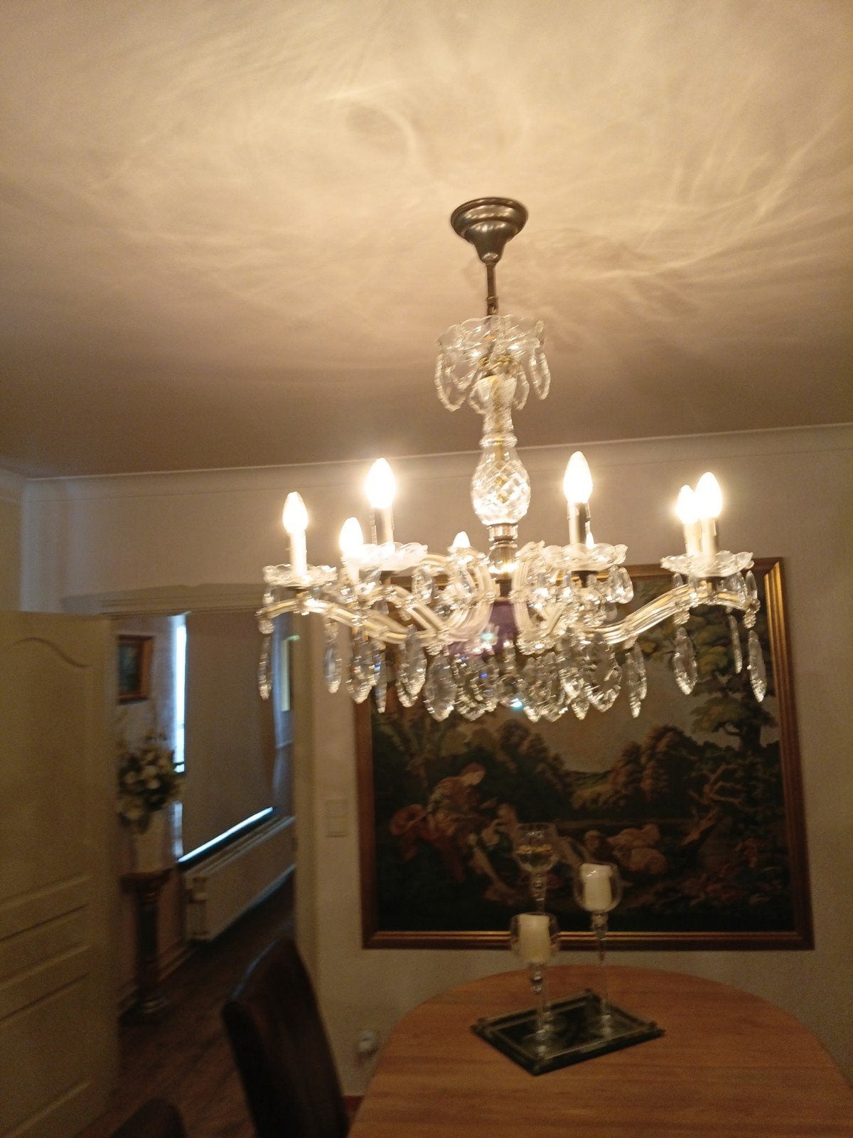Kroonluchter, Huis en Inrichting, Lampen | Kroonluchters, Ophalen