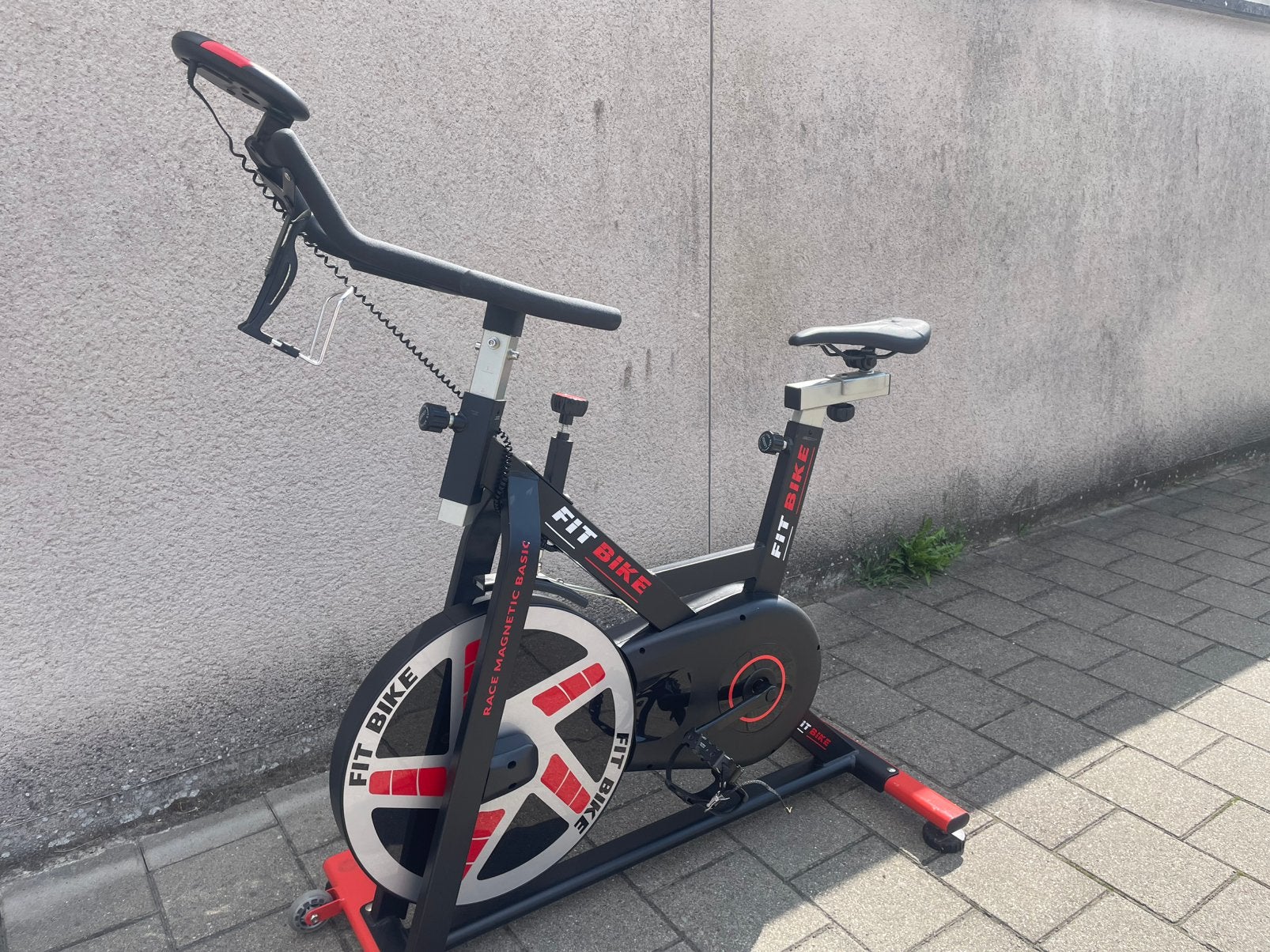FitBike spinningfiets, Ophalen, Zo goed als nieuw, Metaal, Spinningfiets