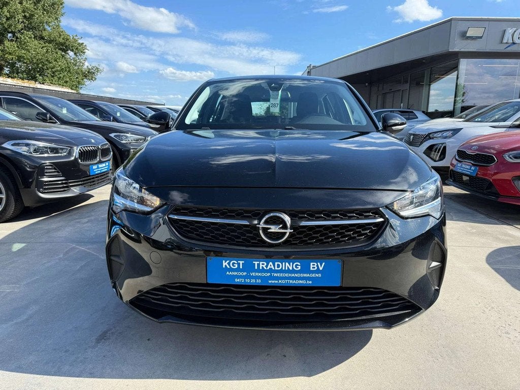 Opel Corsa 1.2i NAVIGATIE CARPLAY CAMERA BLUETOOTH PDC AIRCO, Auto's, Stof, 1199 cc, 1055 kg, Zwart