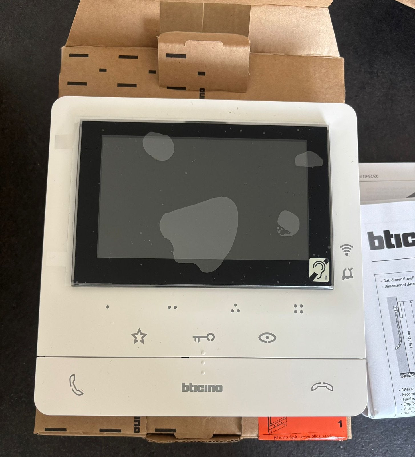 Bticino Visiophone poste interieur avec Wifi classe 100, Enlèvement ou Envoi, Comme neuf