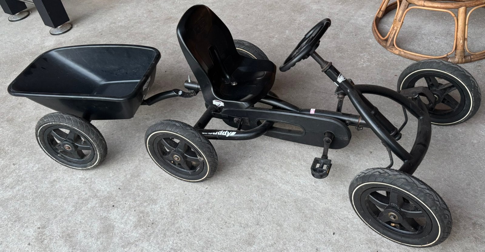 Gocart met kar, Enlèvement, Utilisé, Berg, Avec chariot ou remorque